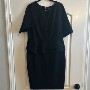 Black Short Sleeve Dress